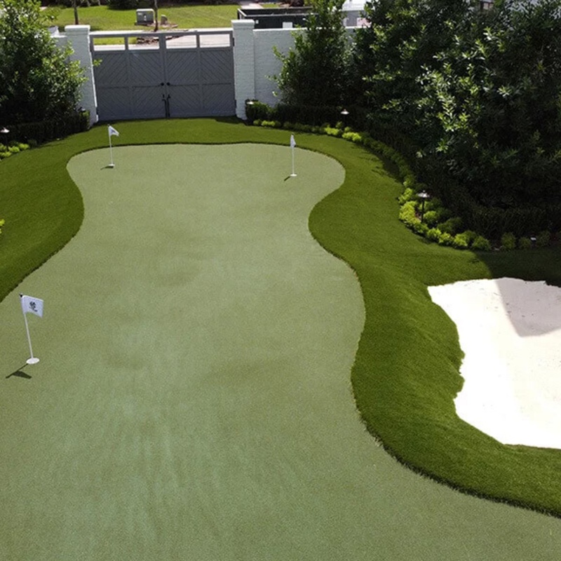 Beautiful golf play area