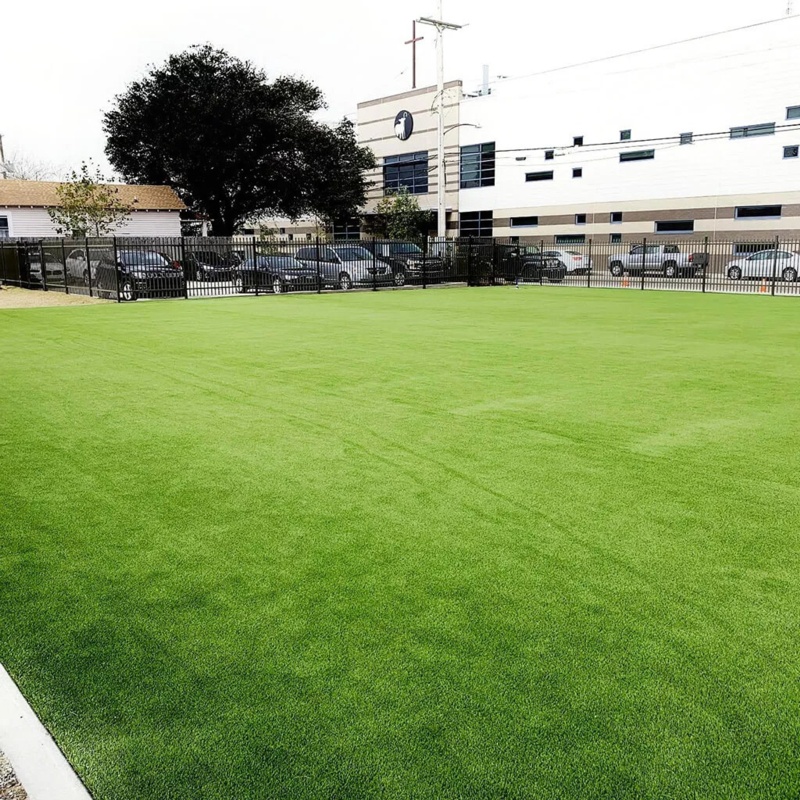 school playground made of artificial grass